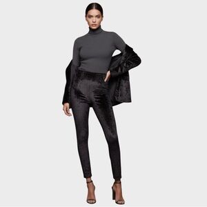 NWT- Good American The Crushed Velvet Pants